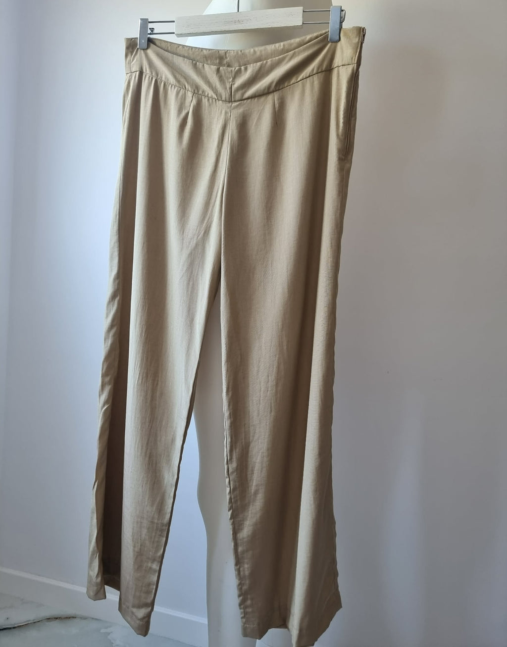 Pantaloni din mătase sălbatică