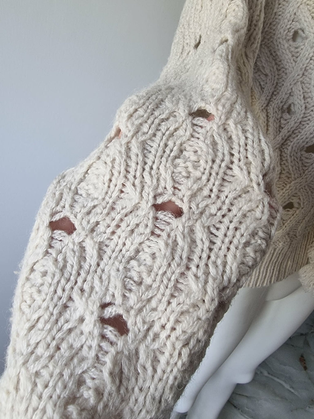Cardigan Nude