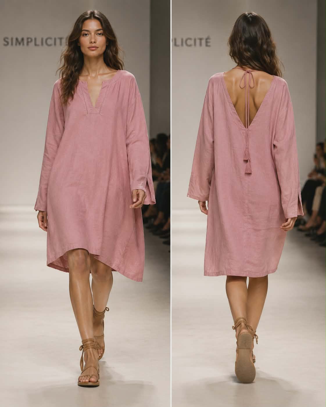 Rochie 100% in cu buzunare
