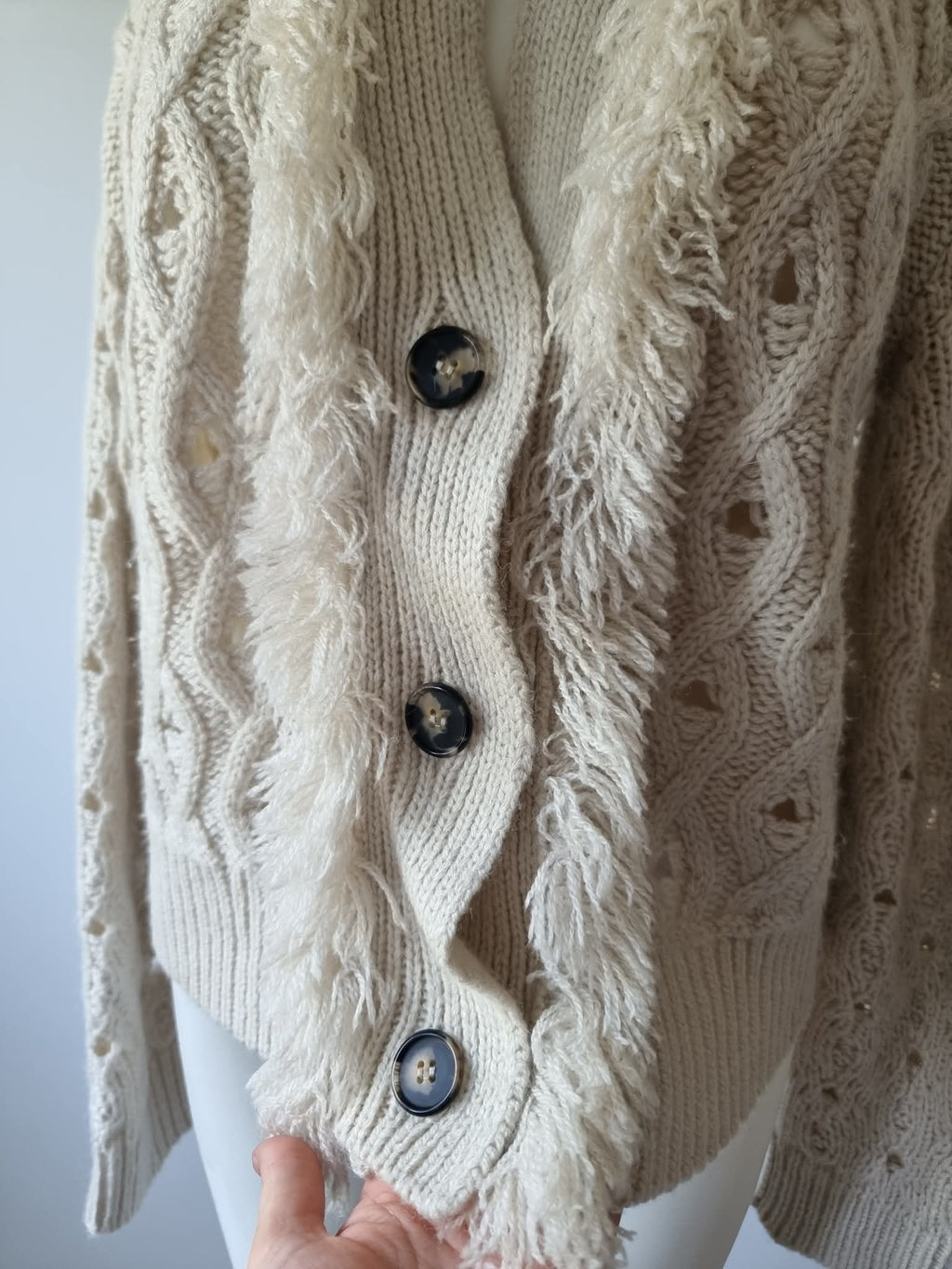 Cardigan Nude