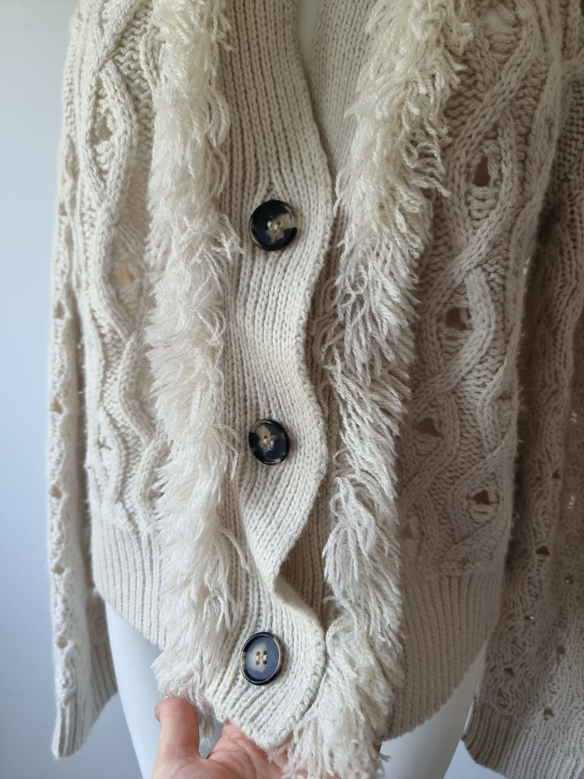 Cardigan Nude