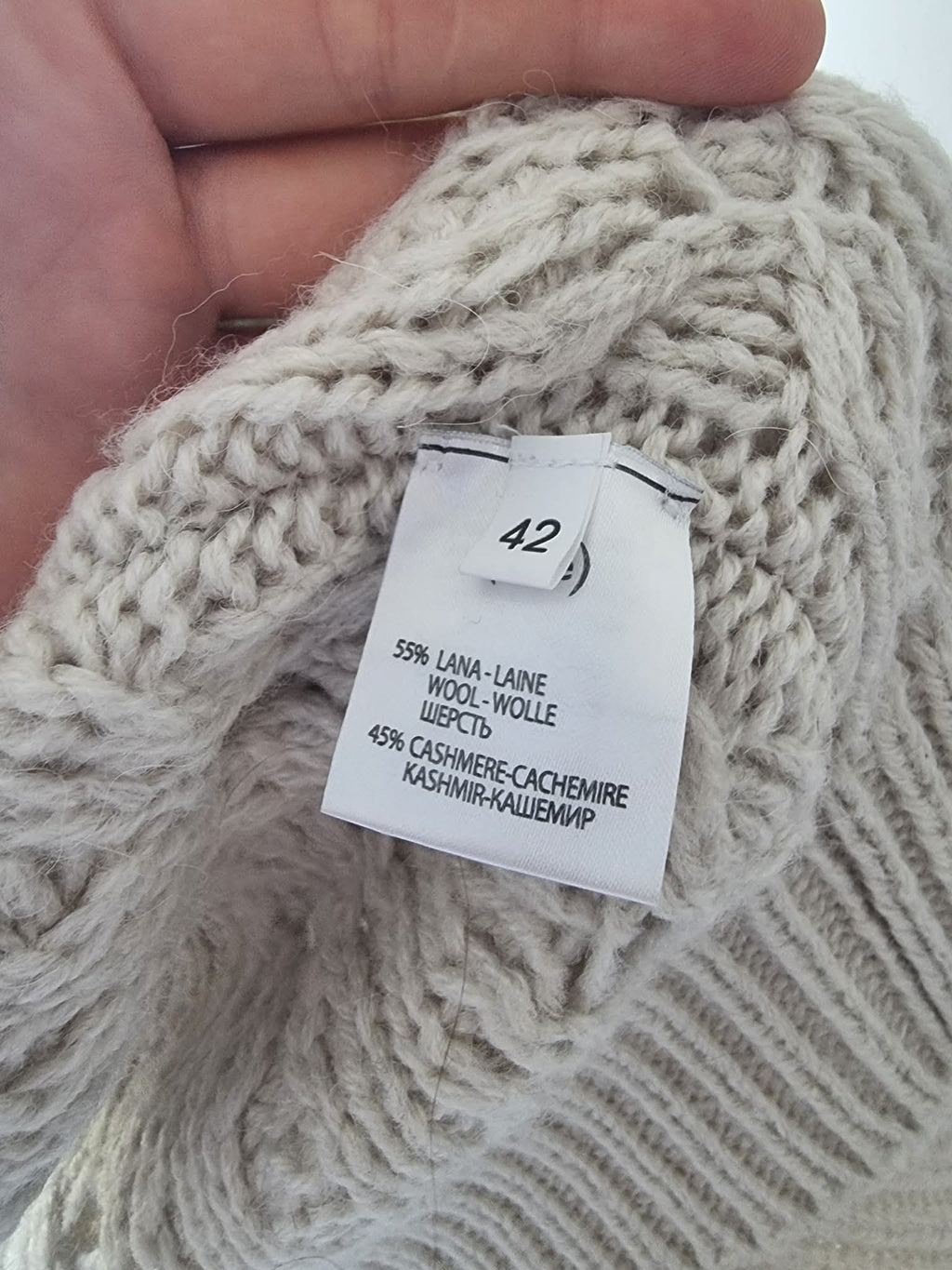 Cardigan Nude