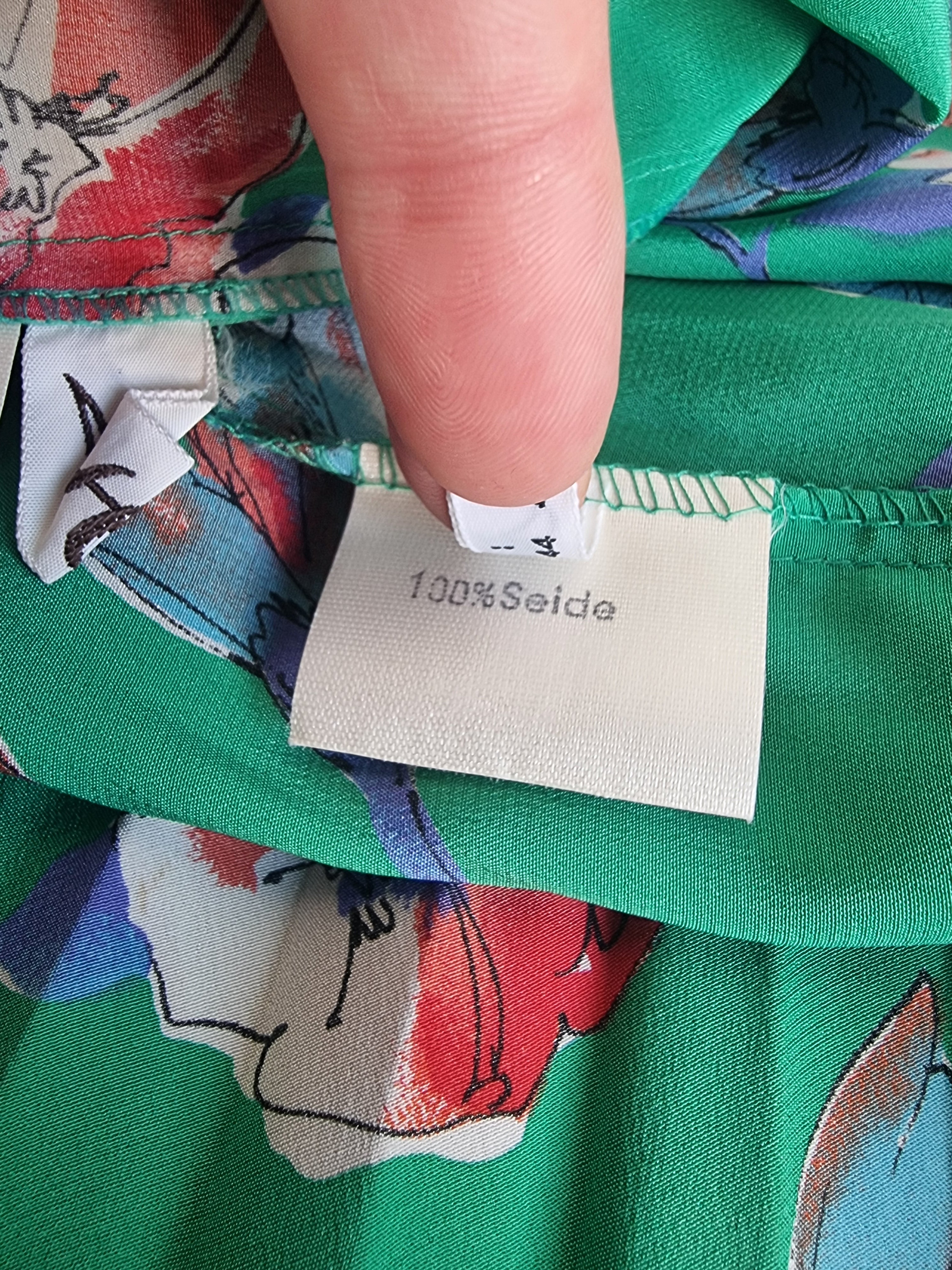 Set vintage 100% mătase
